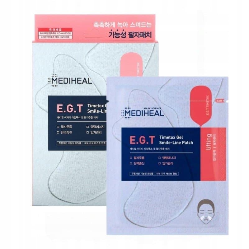 E.G.T Timetox Gel Smile Line Patch — płatki na okolice ust
