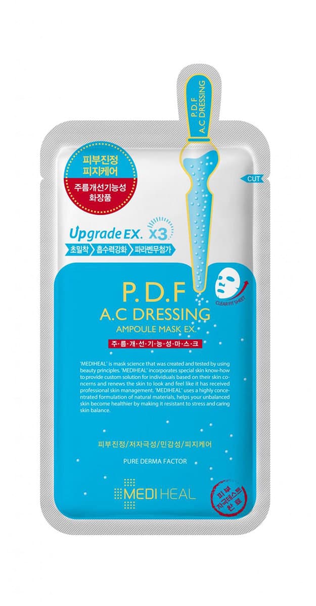 P.D.F A.C Dressing Ampoule Mask EX przeciwzmarszczkowa