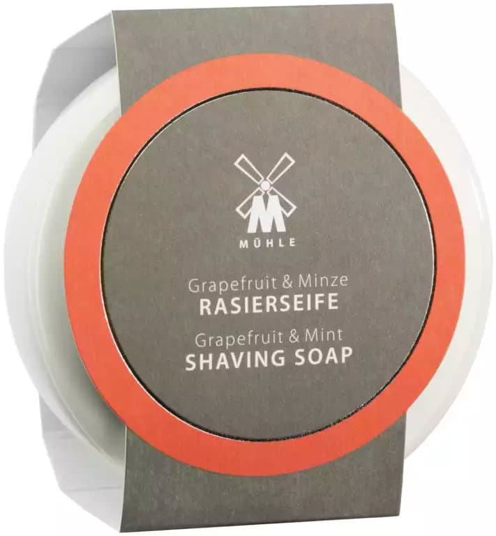 SHAVECARE — mydło do golenia w porcelanowym tyglu, grejpfrut i mięta