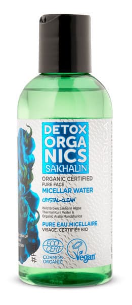 Detox Organics Sakhalin — oczyszczająco-rozświetlający płyn micelarny
