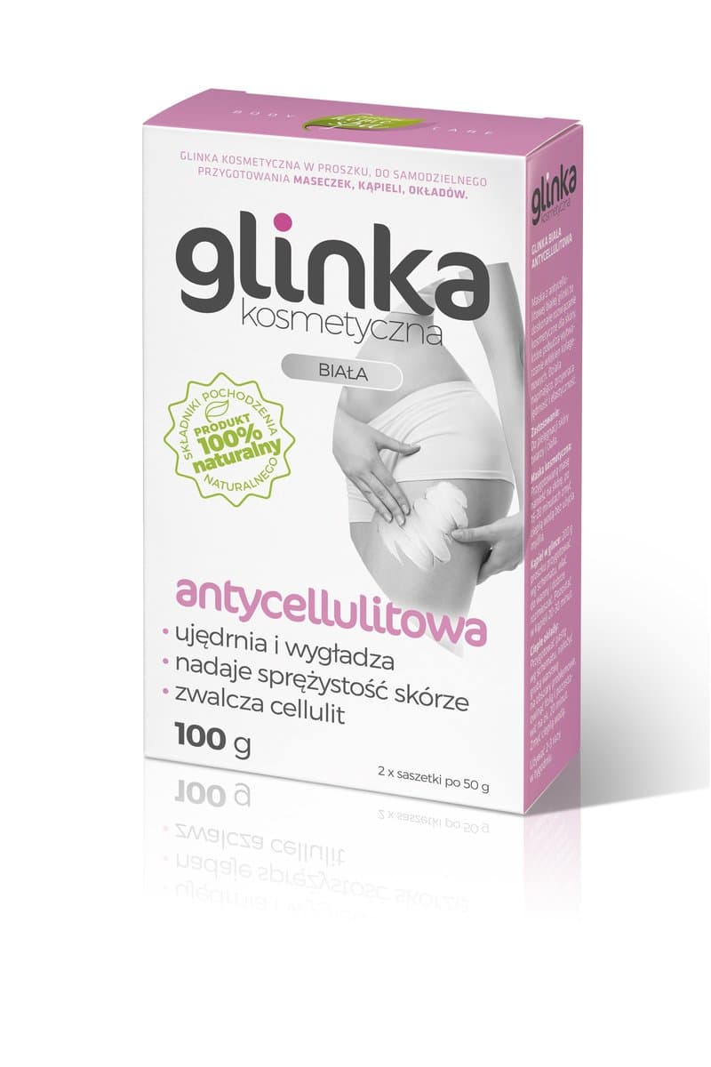 Home Spa, glinka kosmetyczna Biała Antycellulitowa