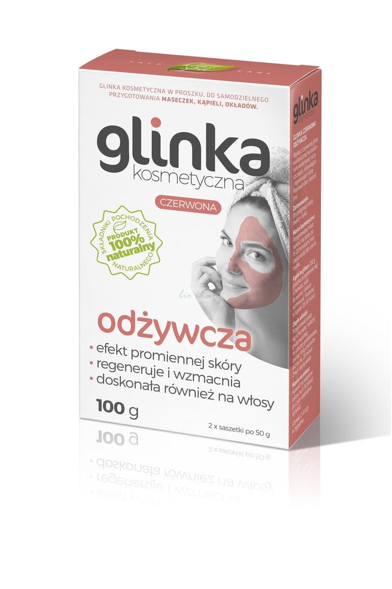 Home Spa, glinka kosmetyczna Czerwona Odżywcza