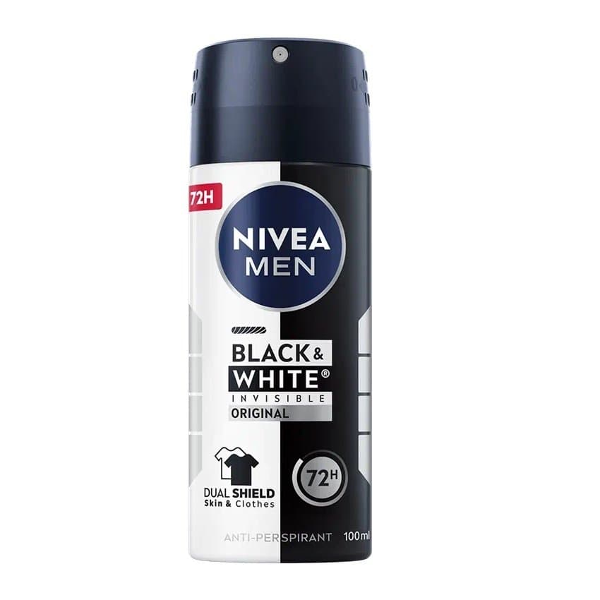 MEN Black & White Invisible Original antyperspirant w sprayu