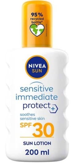 Sensitive Immediate Protect Pump Spray Soothing SPF 30, Spray ochronny
