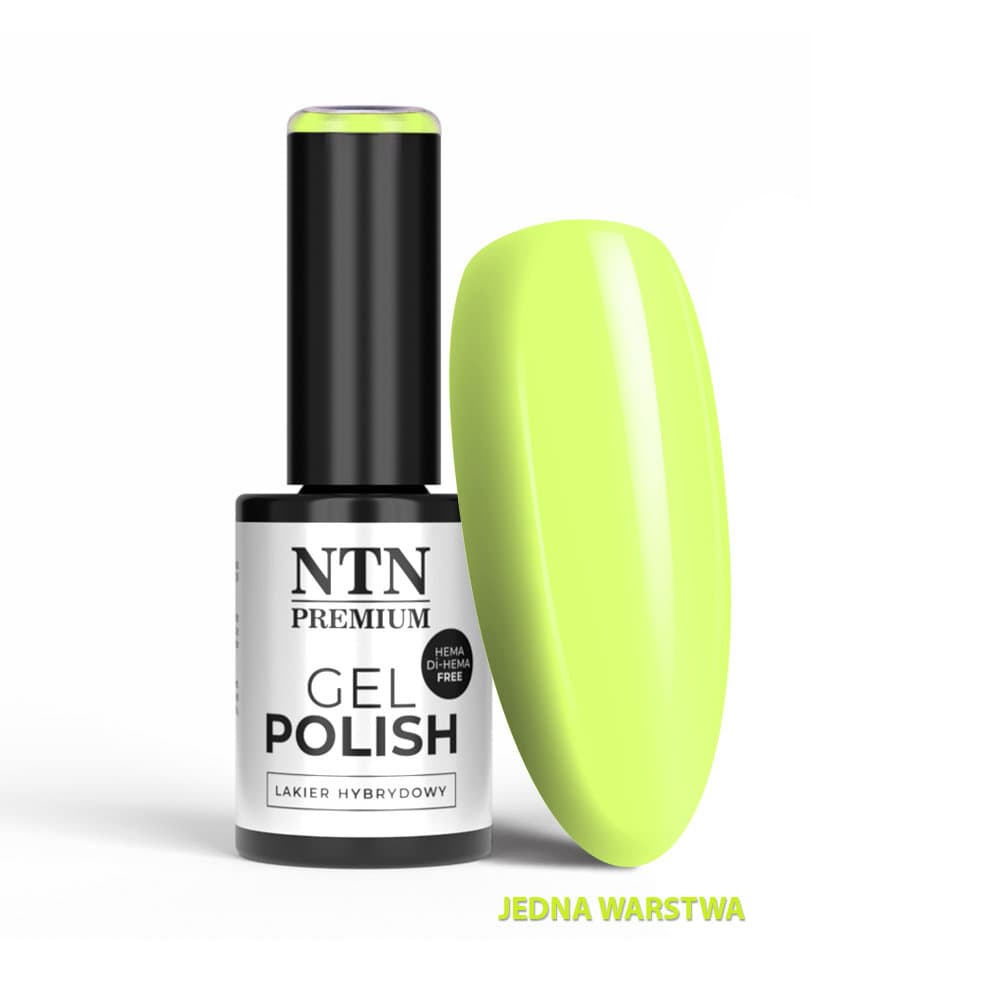 Limited Edition Greens lakier hybrydowy nr 560 – neonowa żółtozielona limonka
