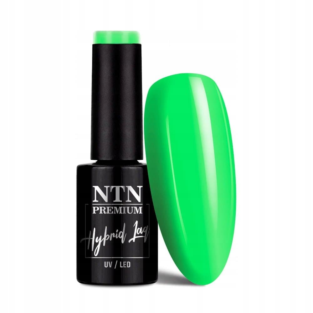 Limited Edition lakier hybrydowy nr 432 – neonowa zieleń, bez HEMA/Di-HEMA