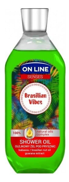 Line, Senses, olejkowy żel pod prysznic Brasilian Vibes