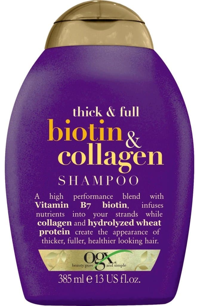 Biotin & Collagen szampon zagęszczający włosy do zwiększenia objętości włosów
