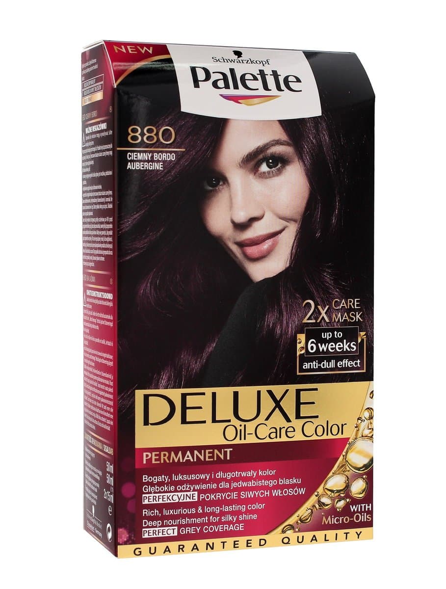 Palette Deluxe farba 4-99 Ciemne bordo