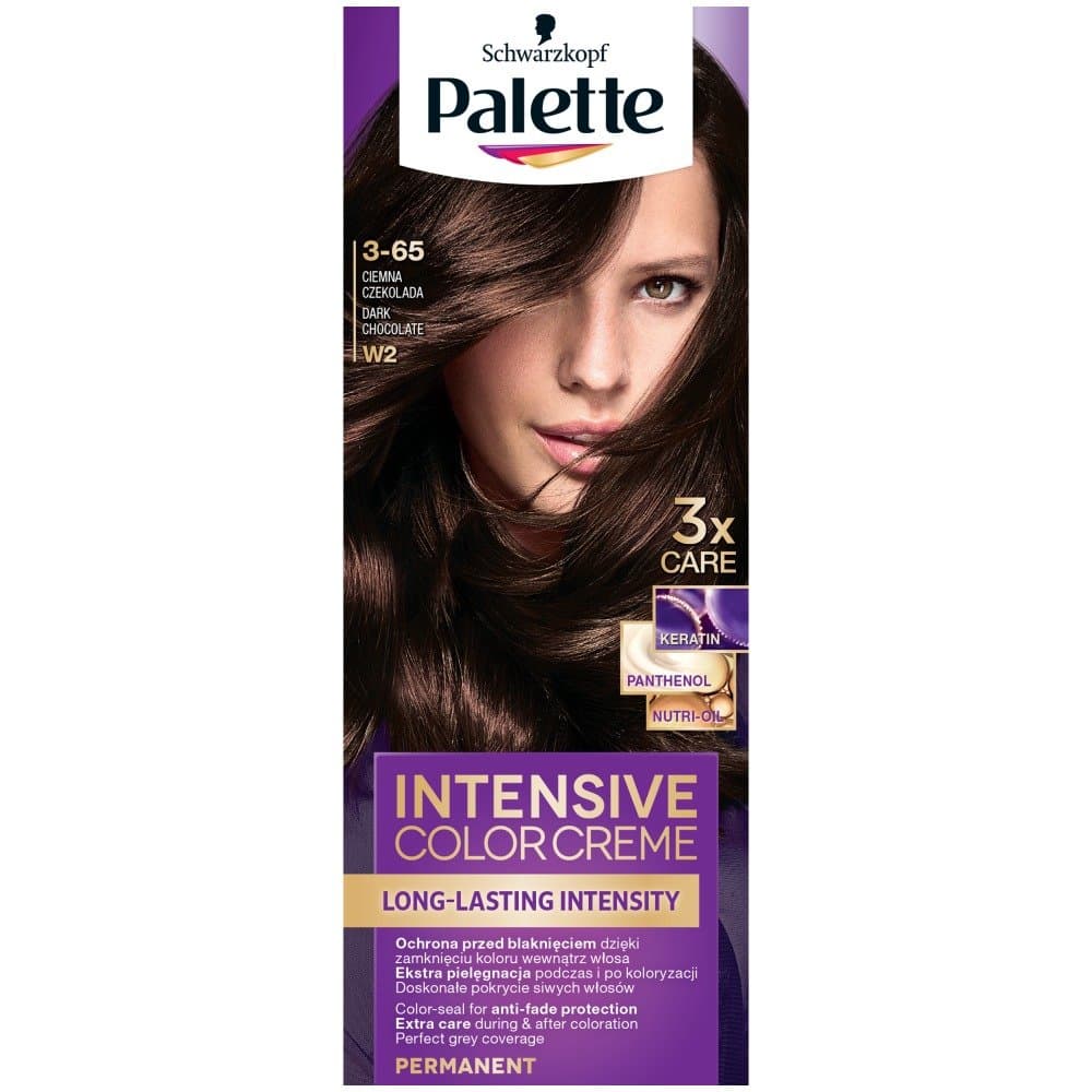 Palette Intensive Color Creme farba 3-65 Czekoladowy brąz