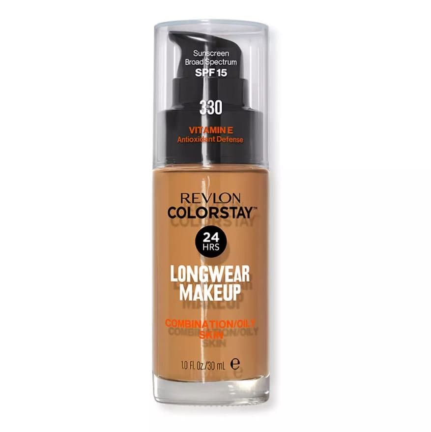 Cosmetics ColorStay™ SPF 15 długotrwały podkład matujący do skóry tłustej i mieszanej odcień 330 Natural Tan