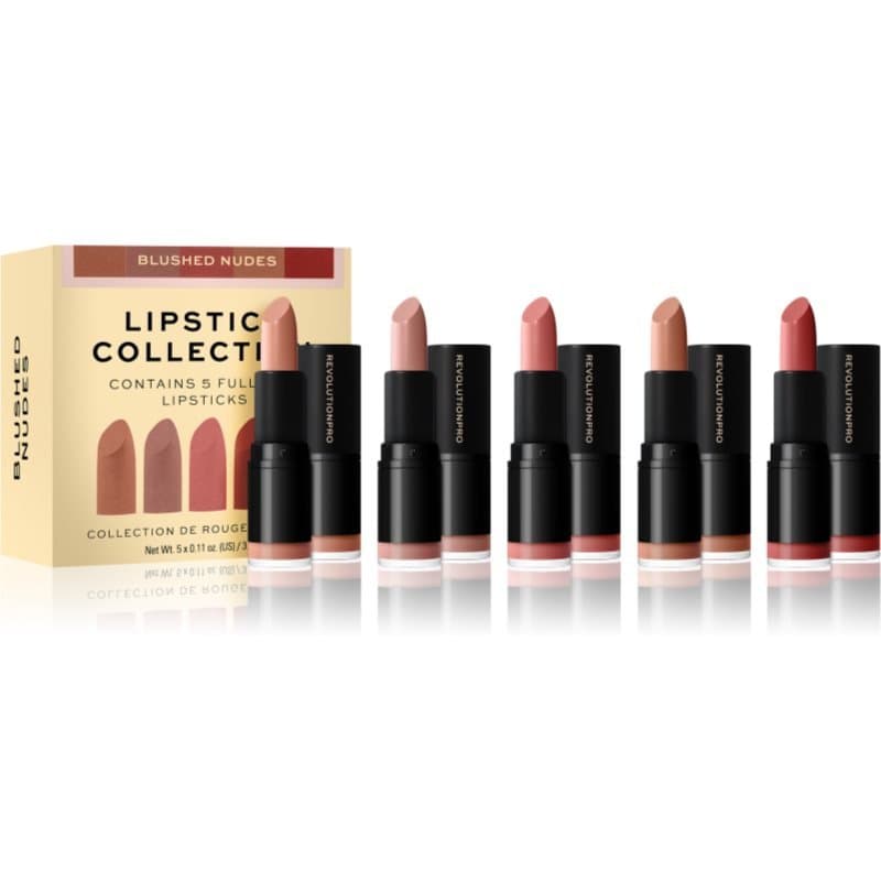 Lipstick Collection Gift Set – Blushed Nudes