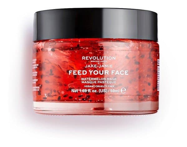 Revolution Beauty London Revolution, Skincare x jake jamie, Nawilżająca maseczka do twarzy Watermelon