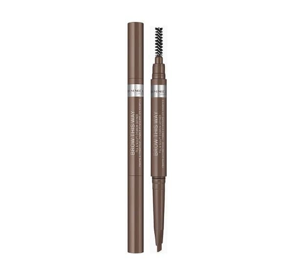Rimmel, Brow This Way Fill & Sculpt, automatyczna kredka do brwi nr 002 – Medium, 0.25 gr