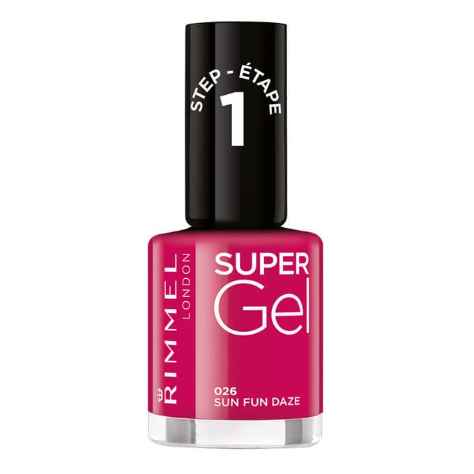 Rimmel Super Gel hybrydowy lakier do paznokci bez użycia lampy UV/LED odcień 026 Sun Fun Daze