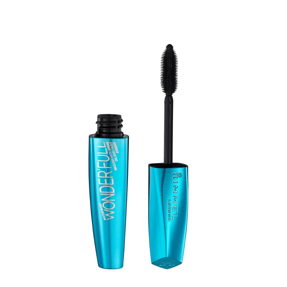 Rimmel, Wonder'Full, Wodoodporny tusz do rzęs z olejkiem arganowym WP Black