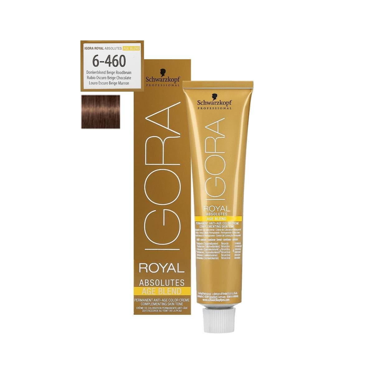 Professional, Igora Royal Absolutes, farba do włosów 6-460