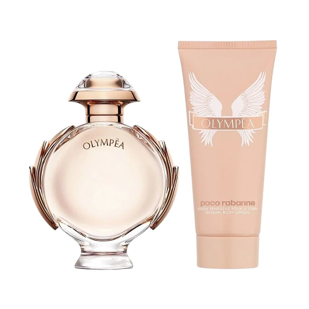 Rabanne Olympéa – zestaw balsam do ciała 100 ml + woda perfumowana 50 ml