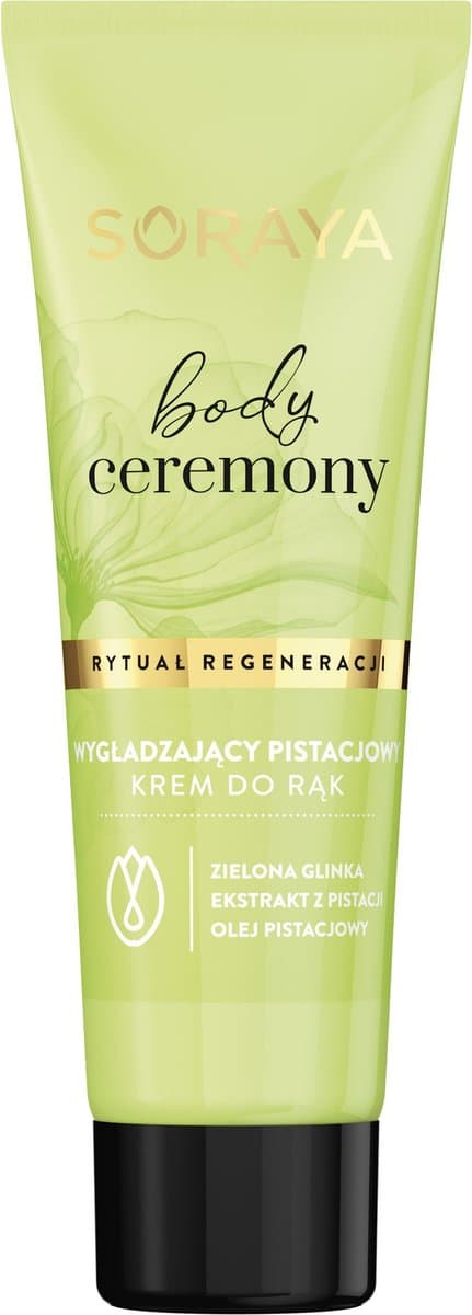 Body Ceremony wygładzający krem pistacjowy do rąk