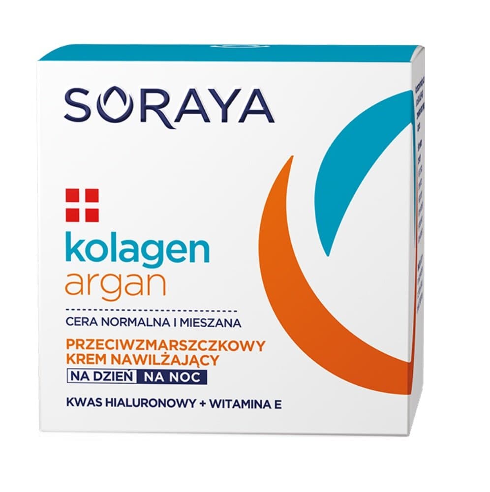 Kolagen i Argan nawilżający krem przeciwzmarszczkowy