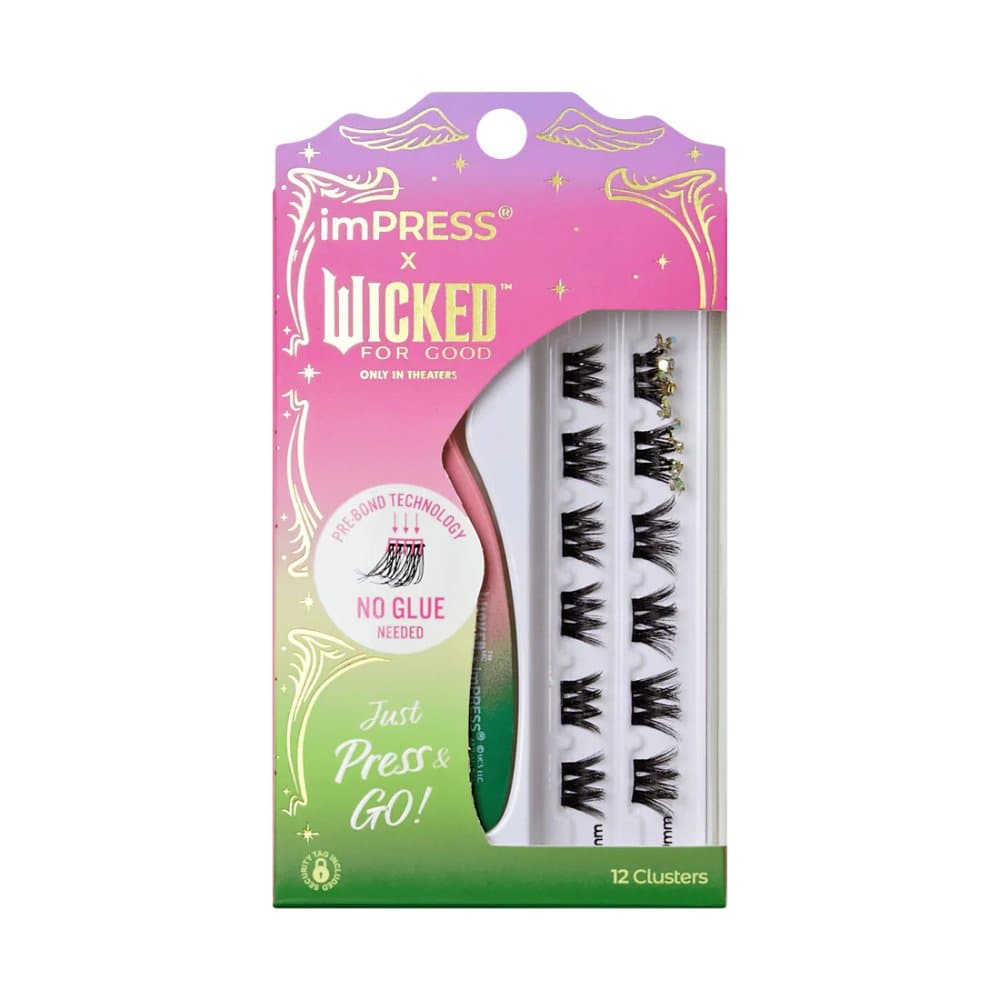 imPRESS Wicked — Wicked — zielone opakowanie — zestaw kępek
