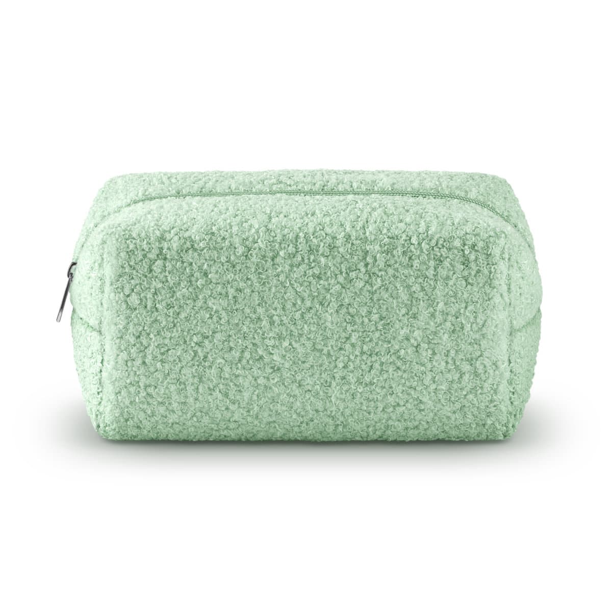 Teddy Touch Beauty Bag pochette z efektem „teddy” na kosmetyki i akcesoria