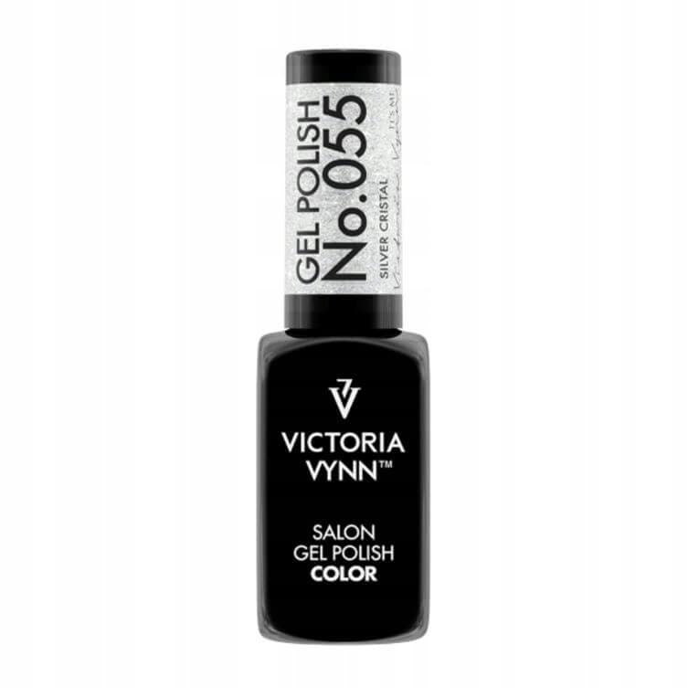 Gel Polish 055 Silver Cristal lakier hybrydowy