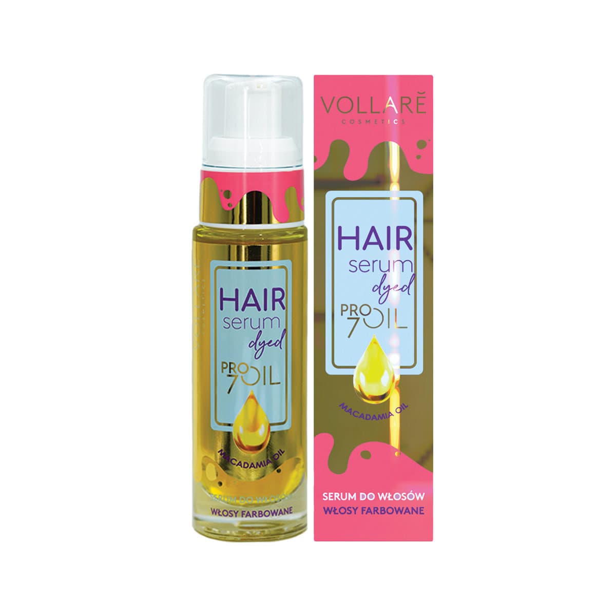 Pro Oils Color & Shine, serum do włosów farbowanych Macadamia Oil