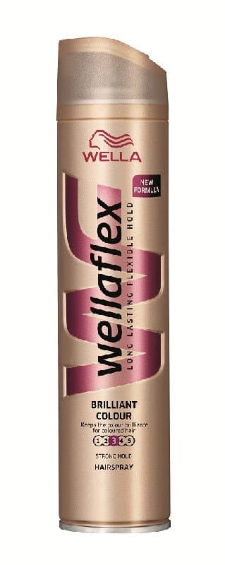 Wellaflex Brilliant Color lakier do włosów średnio utrwalający do włosów farbowanych