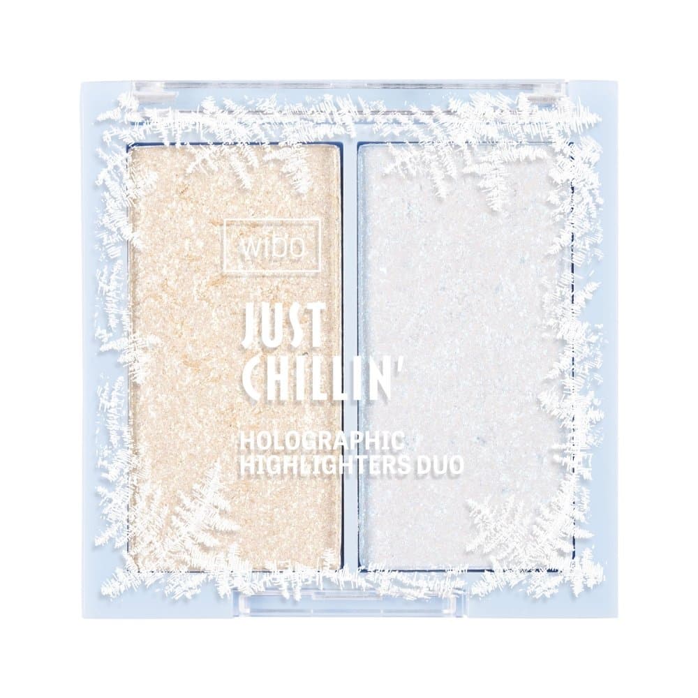 Just Chillin' Holographic Highlighters Duo holograficzne duo rozświetlaczy do twarzy 1