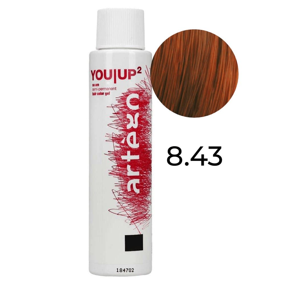YOU UP2 8.43 — jasny miedziano-złocisty blond