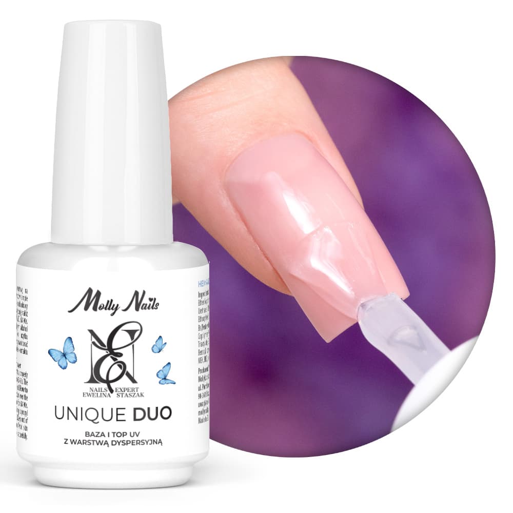 Unique Duo Base&Top — baza i top UV