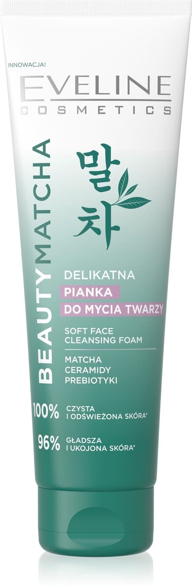 Beauty Matcha delikatna pianka do mycia twarzy z matchą