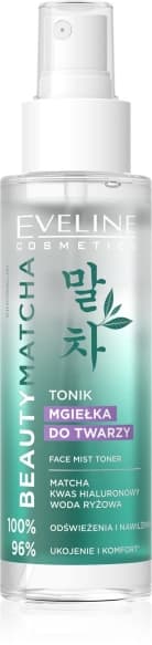 Beauty Matcha nawilżający tonik mgiełka do twarzy z matchą