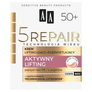 Technologia Wieku 5Repair 50+ Aktywny Lifting — krem liftingująco-rozświetlający na dzień i noc