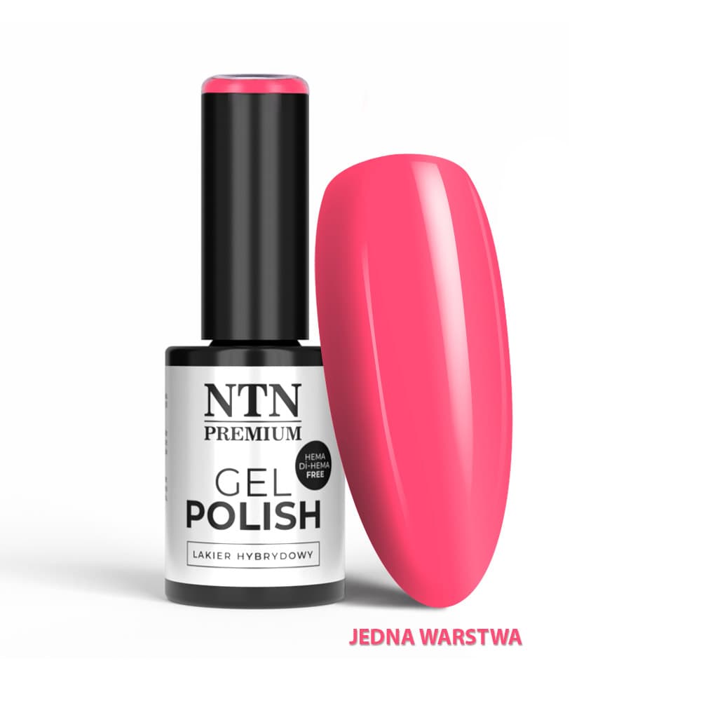 Design Your Style lakier hybrydowy nr 39 – intensywny róż, bez HEMA/Di-HEMA