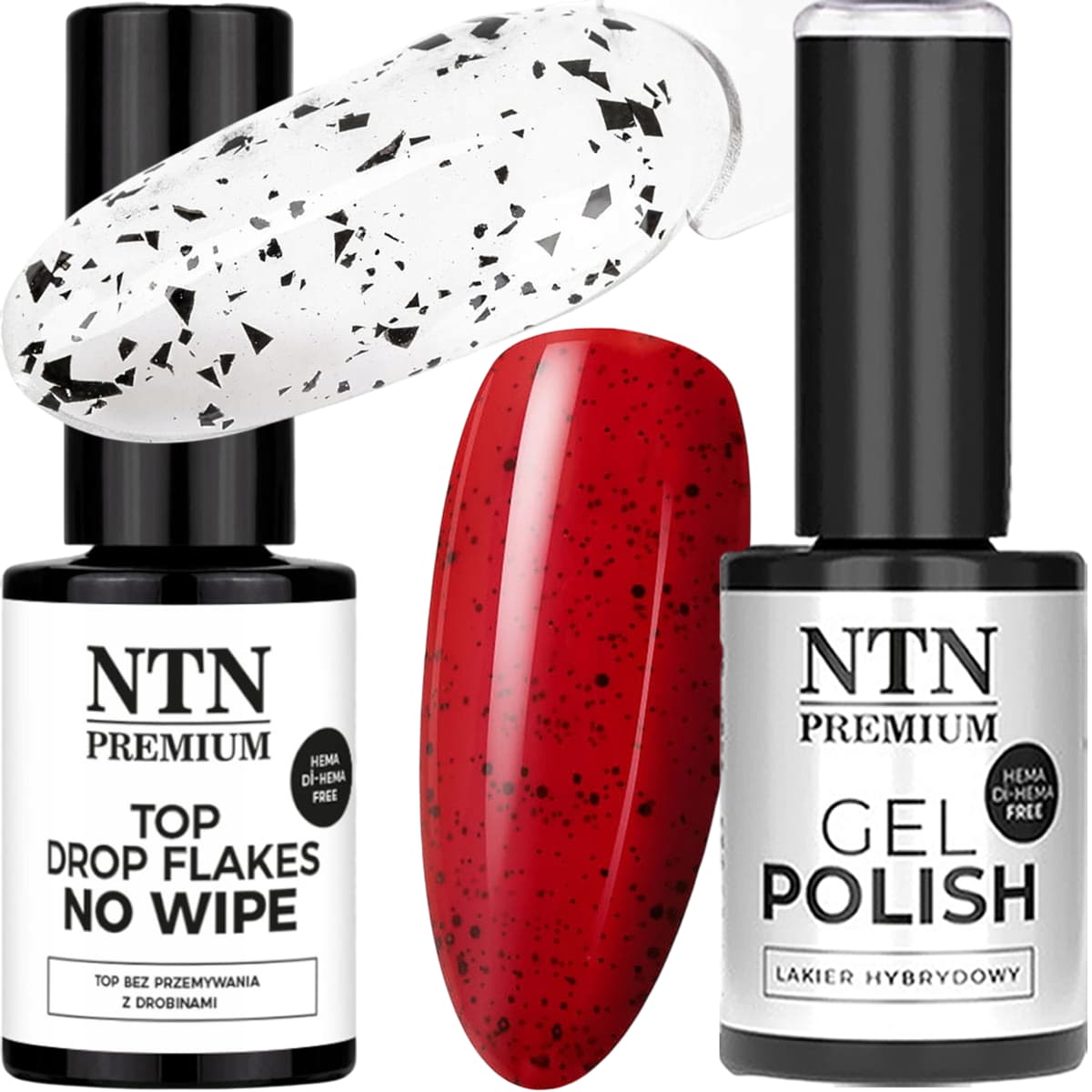 Sugar Sweets nr 196 – czerwień z Top Drop Flakes