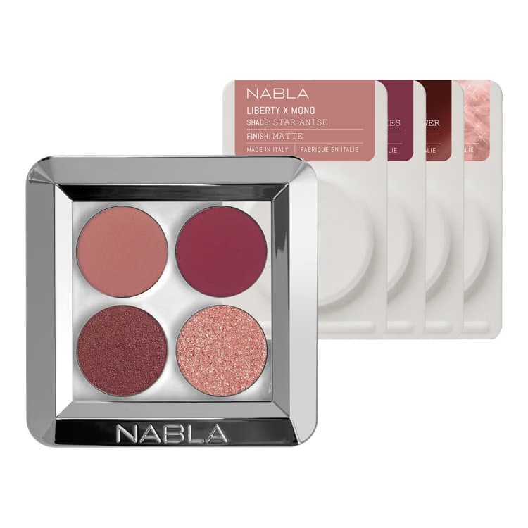 NABLA Liberty X Quad Kit Gentle Gaze — paleta z czterema cieniami