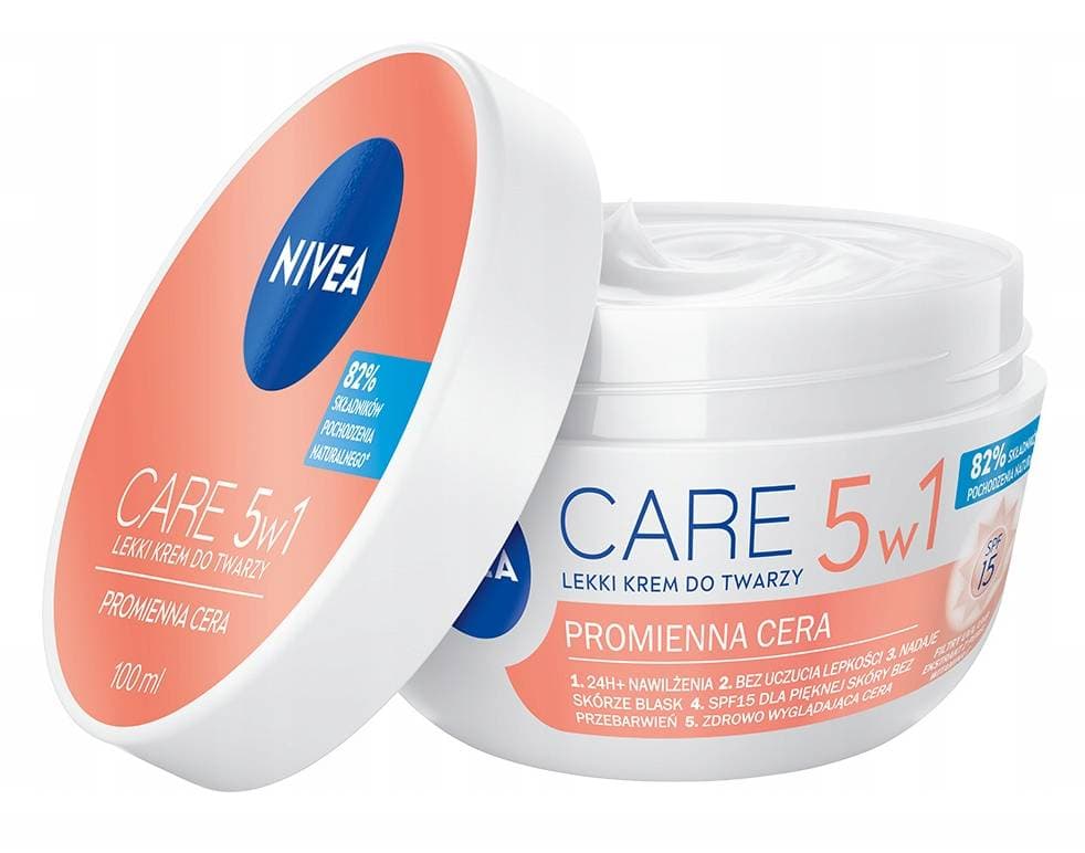Care 5w1 Promienna Cera lekki krem do twarzy SPF 15