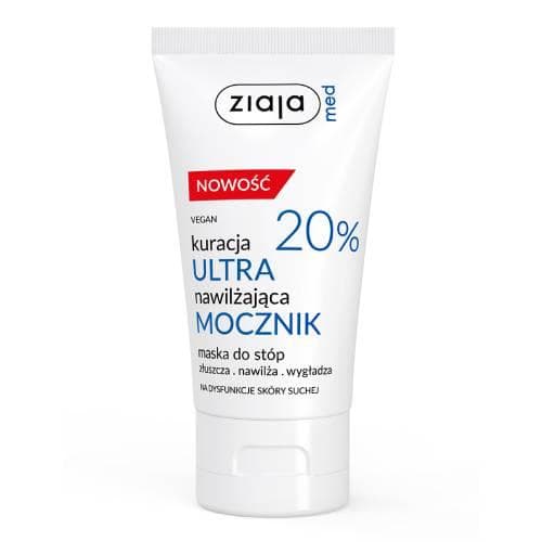 Kuracja Ultranawilżająca mocznik 20% maska do stóp