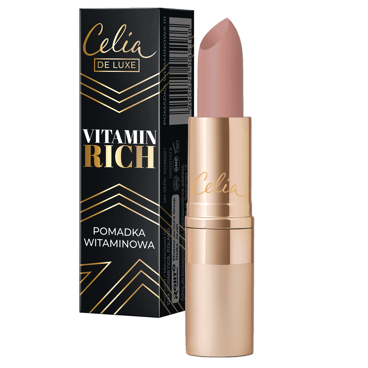 Vitamin Rich Pomadka do ust witaminowa 01 jasny beż