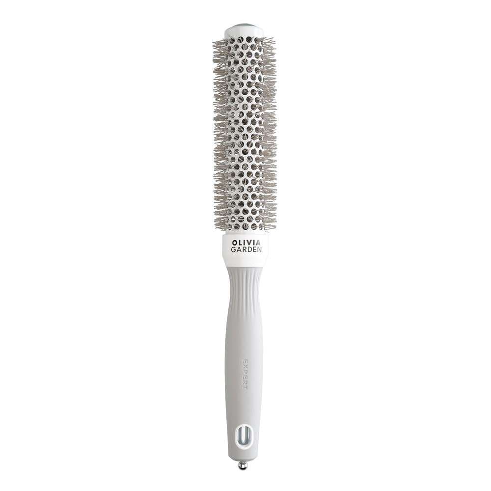 Szczotka Olivia Garden Expert BLOWOUT Speed- faliste włosie White&Grey 25mm