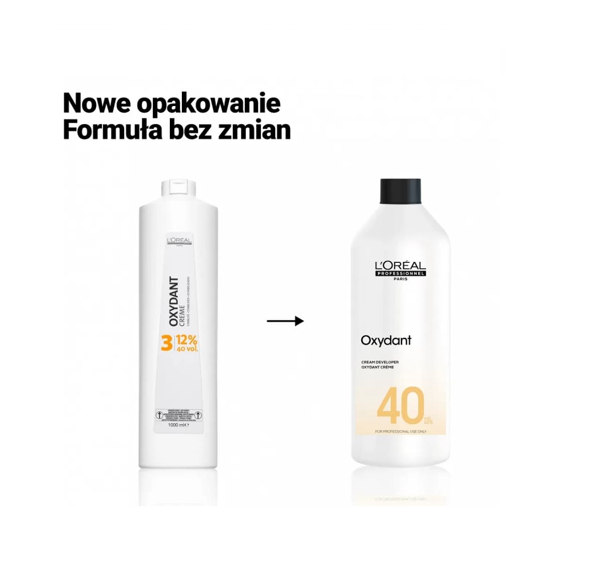Loreal Professionel Oxydant w kremie, emulsja utleniająca 12%