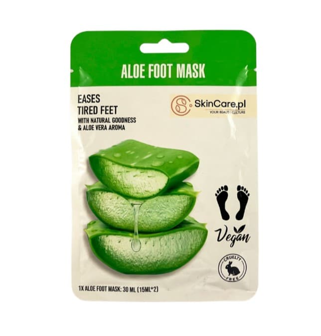 Aloesowa maska do stóp Beauty Ritual SPA