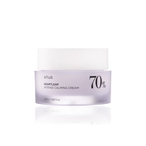 Heartleaf 70% Intense Calming Cream - Kojący krem do twarzy z ekstraktem z pstrolistki