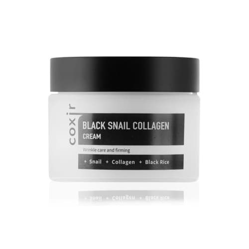 Black Snail Collagen Cream - Przeciwzmarszczkowy krem do twarzy ze śluzem ślimaka