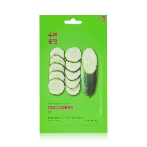 Pure Essence Mask Sheet Cucumber - Maska oczyszczająco-nawilżająca w płachcie z ogórkiem