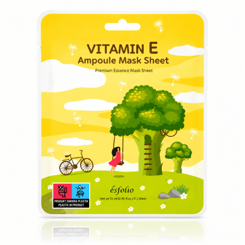 Vitamin E Ampoule Mask Sheet - Maska w płacie z Witaminą E