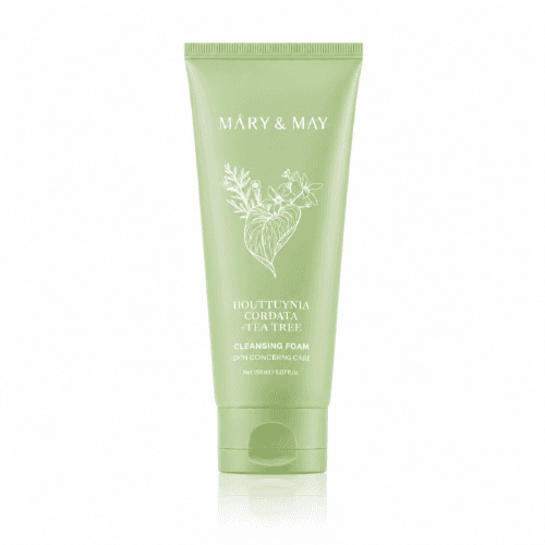 Houttuynia Cordata+Tea Tree Cleansing Foam - Pianka oczyszczająca do twarzy