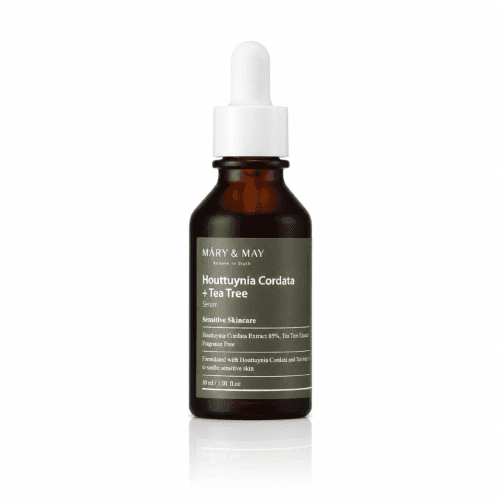 Houttuynia Cordata + Tea Tree Serum - Serum łagodzące do twarzy z ekstraktem z pstrolistki i ekstraktem z drzewa herbacianego